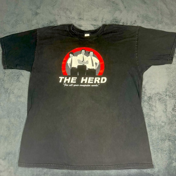 TeeFury Limited Edition NBC Chuck The Nerd Herd Shirt - Picture 2 of 4